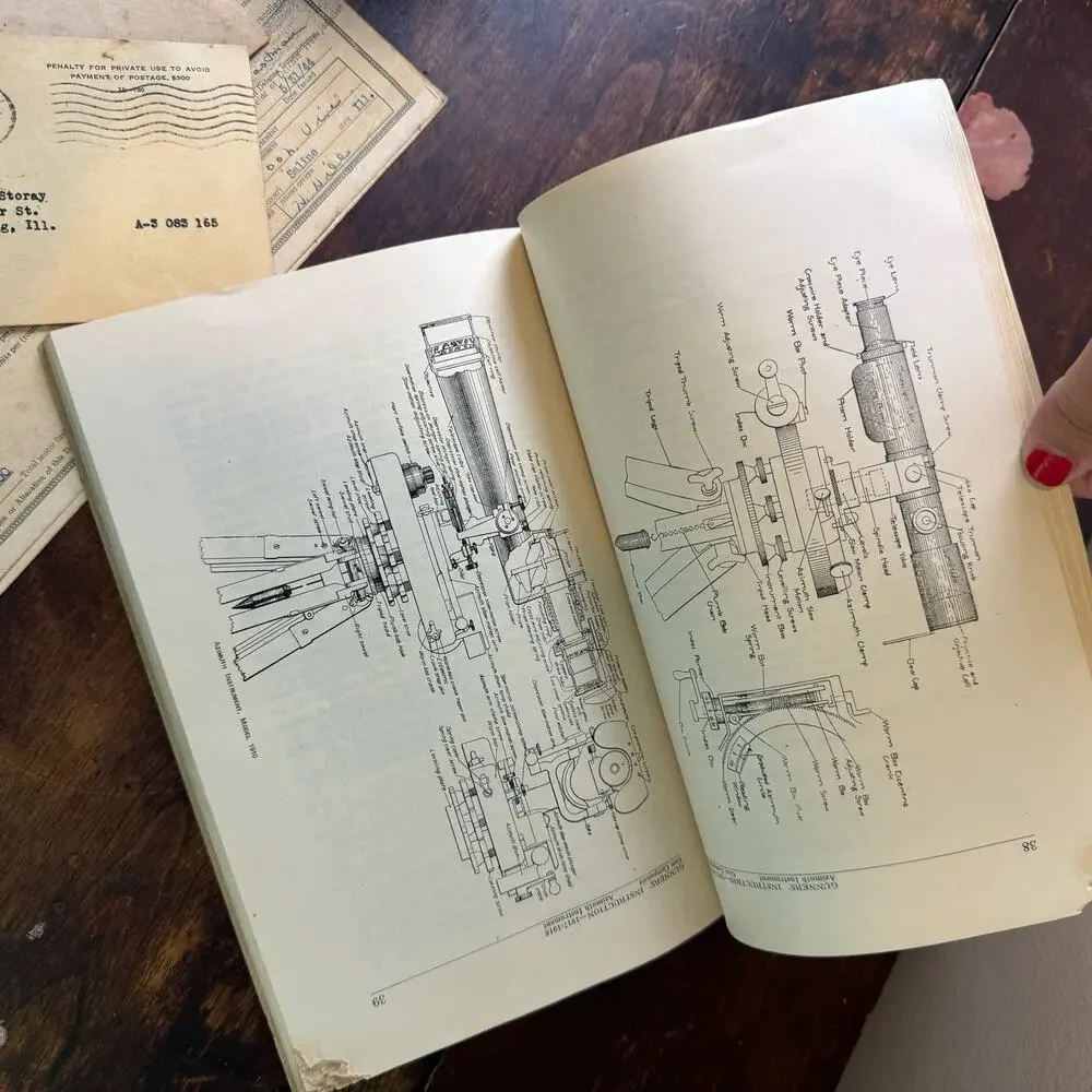 1917-1918 WWI Gunner's Instruction‎ Manual 14 Edition Gun Companies Book